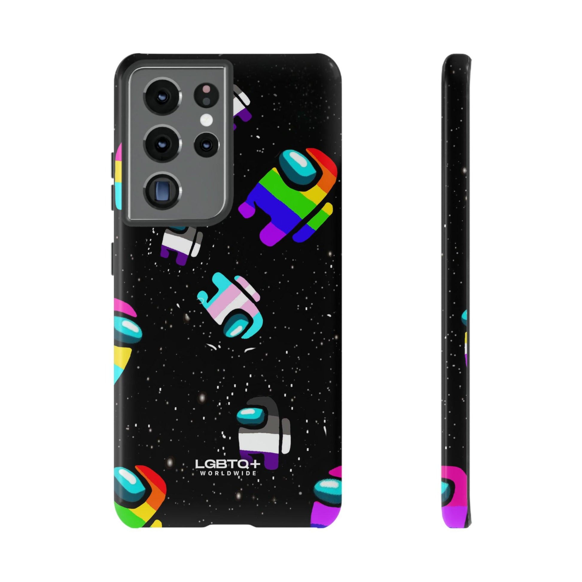 LGBTQWorldwide - ,,IMPOSTER" Doppelgehäuse Handyhülle Accessories, Glossy, iPhone Cases, Matte, Phone accessory, Phone Cases, Samsung Cases, Thermo, Valentine's Day Picks lgbtq Bekleidung Accessoires unisex Zubehör