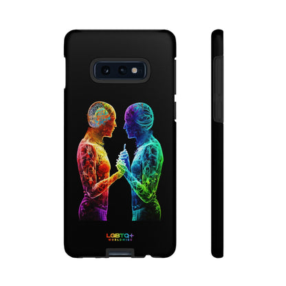 LGBTQWorldwide - ,,ZUSAMMEN" Doppelgehäuse Handyhülle Accessories, Glossy, iPhone Cases, Matte, Phone accessory, Phone Cases, Samsung Cases, tough, Valentine's Day Picks lgbtq Bekleidung Accessoires unisex Zubehör