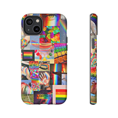 LGBTQWorldwide - ,,FARBEN" Doppelgehäuse Handyhülle Accessories, Glossy, iPhone Cases, Matte, Phone accessory, Phone Cases, Samsung Cases, Thermo, Valentine's Day Picks lgbtq Bekleidung Accessoires unisex Zubehör