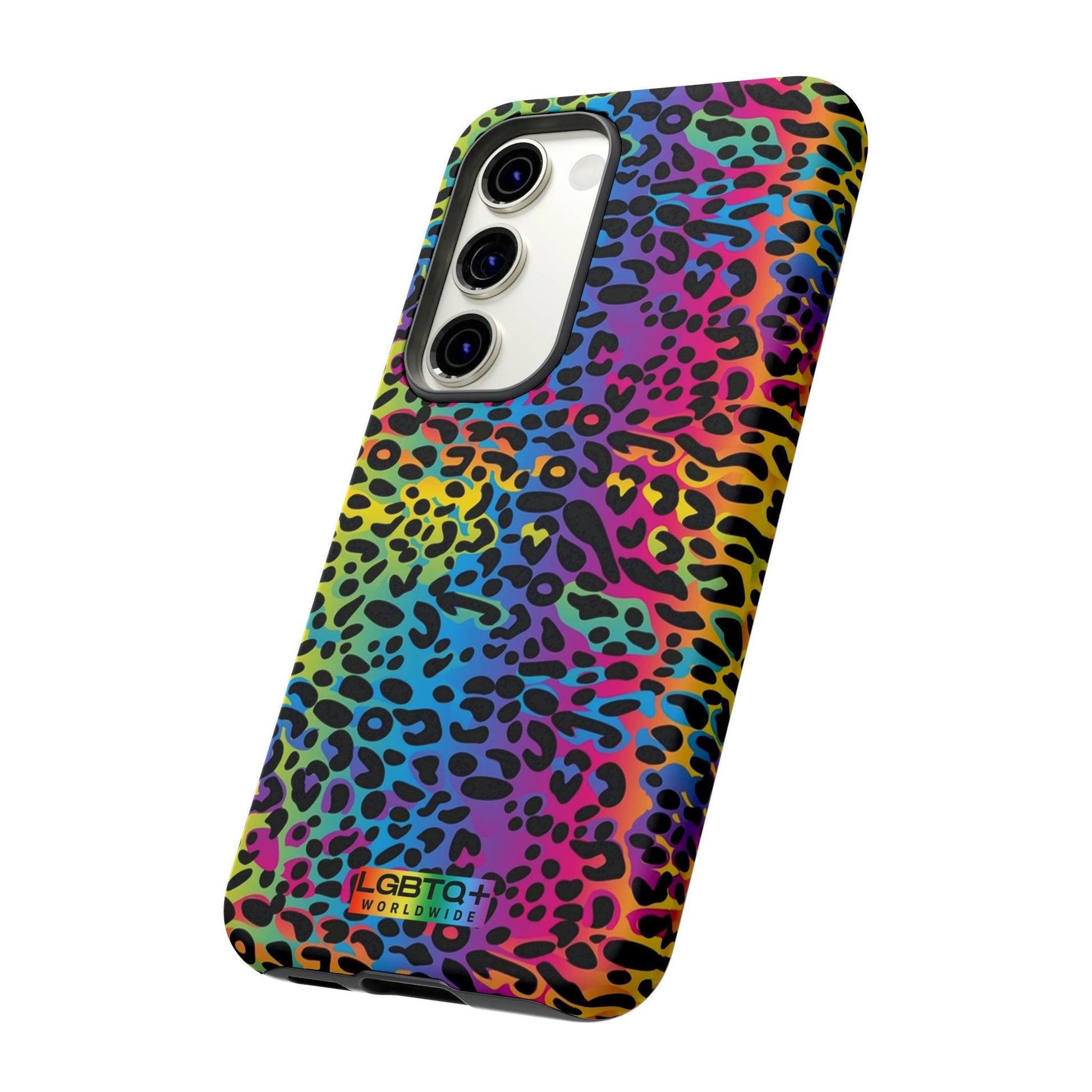 LGBTQWorldwide - ,,LEOPARD" Doppelgehäuse Handyhülle Accessories, Glossy, iPhone Cases, Matte, Phone accessory, Phone Cases, Samsung Cases, Thermo, Valentine's Day Picks lgbtq Bekleidung Accessoires unisex Zubehör