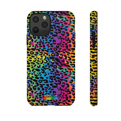 LGBTQWorldwide - ,,LEOPARD" Doppelgehäuse Handyhülle Accessories, Glossy, iPhone Cases, Matte, Phone accessory, Phone Cases, Samsung Cases, Thermo, Valentine's Day Picks lgbtq Bekleidung Accessoires unisex Zubehör