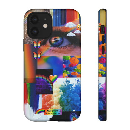 LGBTQWorldwide - ,,VISION" Doppelgehäuse Handyhülle Accessories, Glossy, iPhone Cases, Matte, Phone accessory, Phone Cases, Samsung Cases, Thermo, Valentine's Day Picks lgbtq Bekleidung Accessoires unisex Zubehör