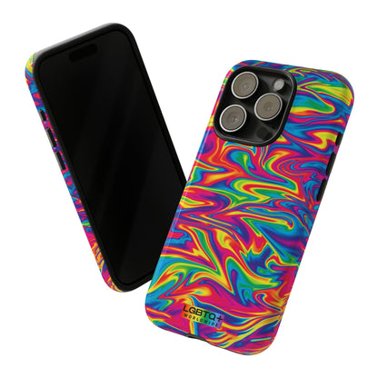 LGBTQWorldwide - ,,ABSTRACT" Doppelgehäuse Handyhülle Accessories, Glossy, iPhone Cases, Matte, Phone accessory, Phone Cases, Samsung Cases, Thermo, Valentine's Day Picks lgbtq Bekleidung Accessoires unisex Zubehör