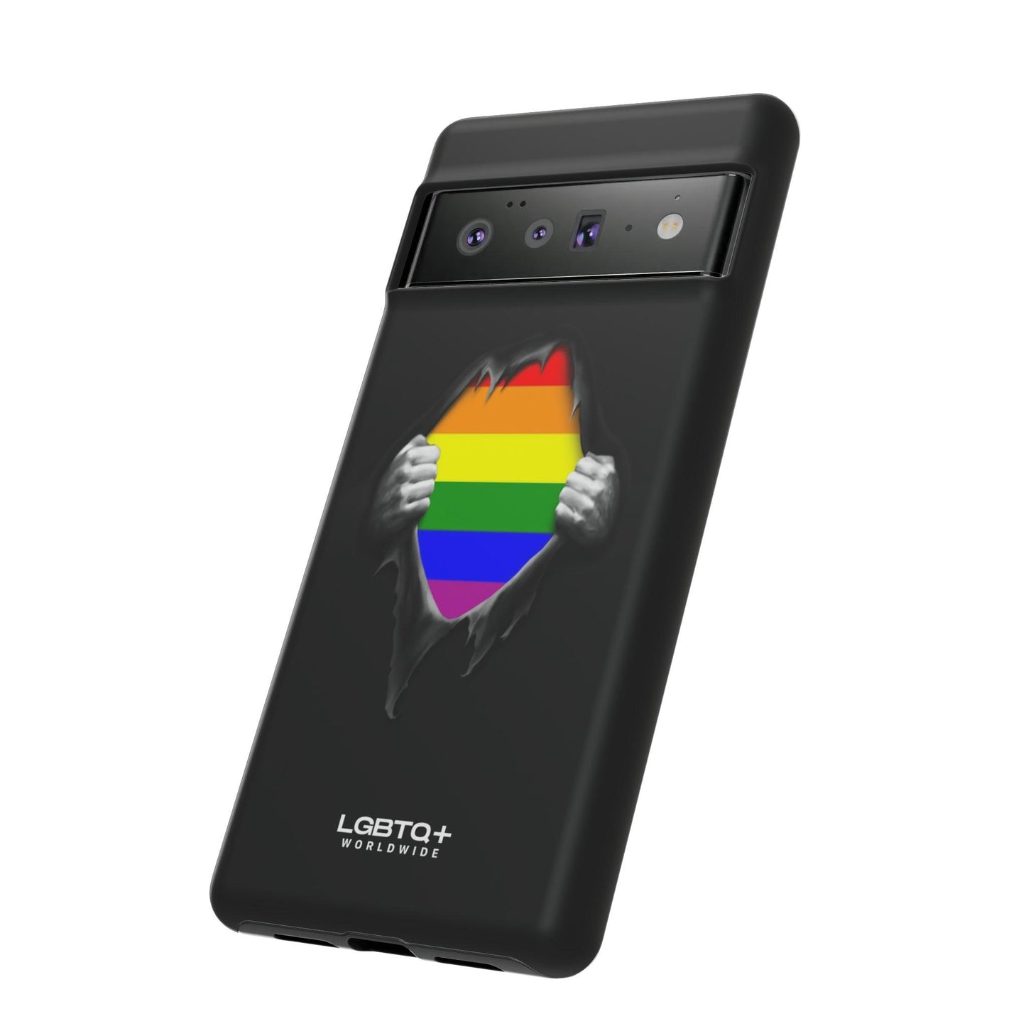 LGBTQWorldwide - ,,SCHWARZES LOCH" Doppelgehäuse Handyhülle Accessories, Glossy, iPhone Cases, Matte, Phone accessory, Phone Cases, Samsung Cases, Thermo, Valentine's Day Picks lgbtq Bekleidung Accessoires unisex Zubehör