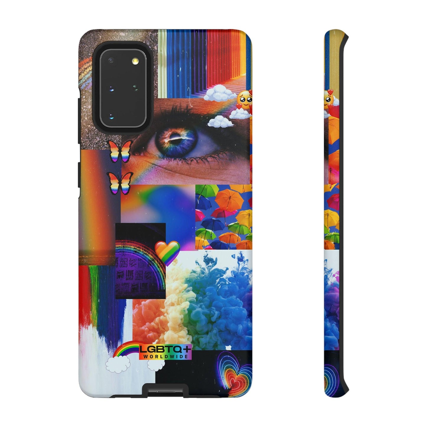 LGBTQWorldwide - ,,VISION" Doppelgehäuse Handyhülle Accessories, Glossy, iPhone Cases, Matte, Phone accessory, Phone Cases, Samsung Cases, Thermo, Valentine's Day Picks lgbtq Bekleidung Accessoires unisex Zubehör