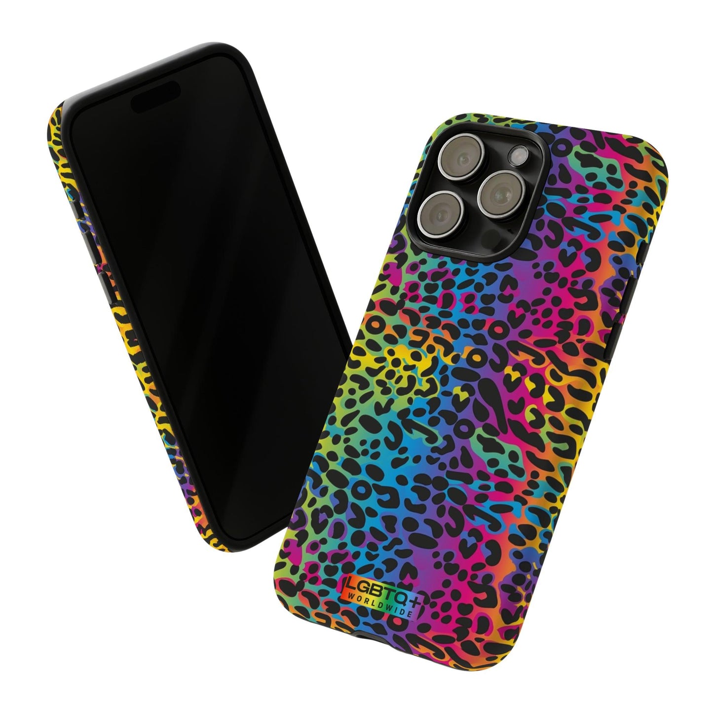 LGBTQWorldwide - ,,LEOPARD" Doppelgehäuse Handyhülle Accessories, Glossy, iPhone Cases, Matte, Phone accessory, Phone Cases, Samsung Cases, Thermo, Valentine's Day Picks lgbtq Bekleidung Accessoires unisex Zubehör