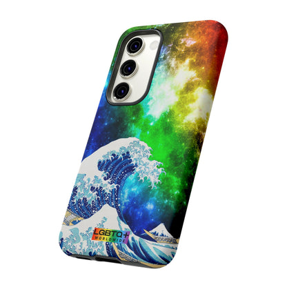 LGBTQWorldwide - ,,WELLE" Doppelgehäuse Handyhülle Accessories, Glossy, iPhone Cases, Matte, Phone accessory, Phone Cases, Samsung Cases, Thermo, Valentine's Day Picks lgbtq Bekleidung Accessoires unisex Zubehör