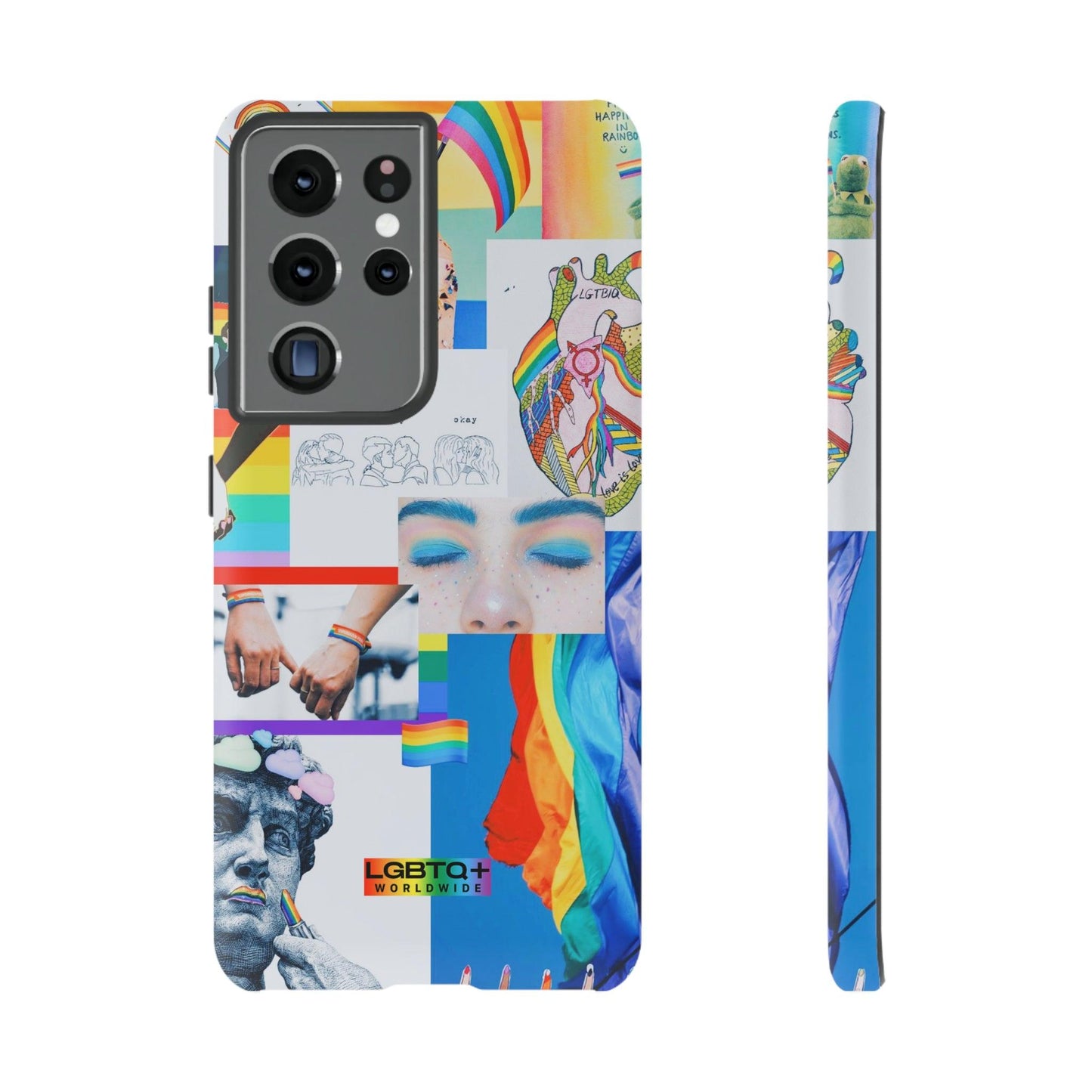 LGBTQWorldwide - ,,LEBEN"Doppelgehäuse Handyhülle Accessories, Glossy, iPhone Cases, Matte, Phone accessory, Phone Cases, Samsung Cases, Thermo, Valentine's Day Picks lgbtq Bekleidung Accessoires unisex Zubehör