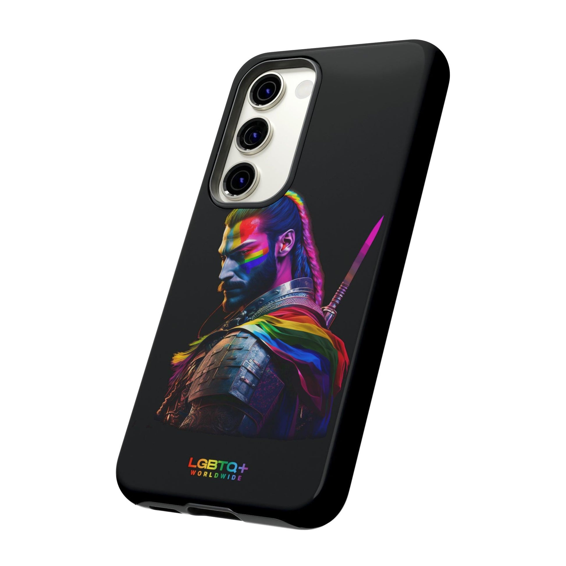 LGBTQWorldwide - ,,SAMURAI" Doppelgehäuse Handyhülle Accessories, Glossy, iPhone Cases, Matte, Phone accessory, Phone Cases, Samsung Cases, tough, Valentine's Day Picks lgbtq Bekleidung Accessoires unisex Zubehör