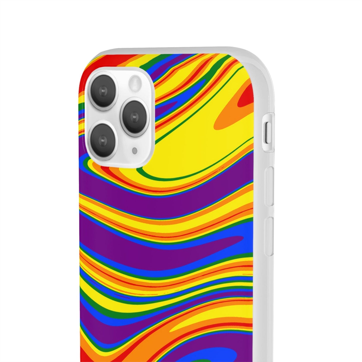 LGBTQWorldwide - ,,FARBEN" Flexible Handyhülle Accessories, Case, iPhone, iPhone Cases, Phone accessory, Phone Cases, Samsung Cases, silikon, Valentine's Day promotion lgbtq Bekleidung Accessoires unisex Zubehör