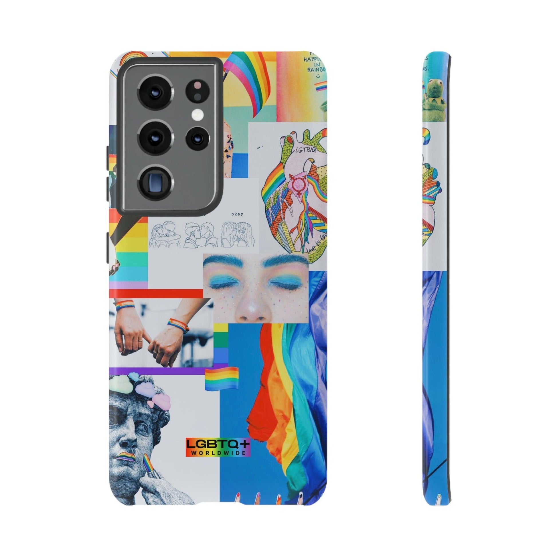 LGBTQWorldwide - ,,LEBEN"Doppelgehäuse Handyhülle Accessories, Glossy, iPhone Cases, Matte, Phone accessory, Phone Cases, Samsung Cases, Thermo, Valentine's Day Picks lgbtq Bekleidung Accessoires unisex Zubehör