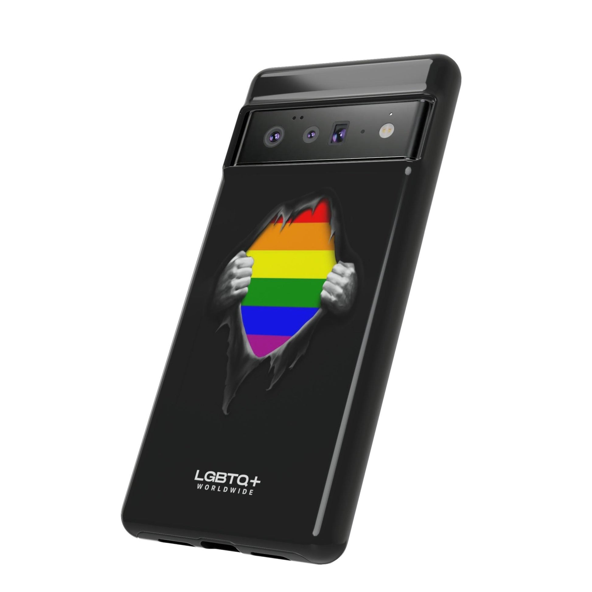 LGBTQWorldwide - ,,SCHWARZES LOCH" Doppelgehäuse Handyhülle Accessories, Glossy, iPhone Cases, Matte, Phone accessory, Phone Cases, Samsung Cases, Thermo, Valentine's Day Picks lgbtq Bekleidung Accessoires unisex Zubehör