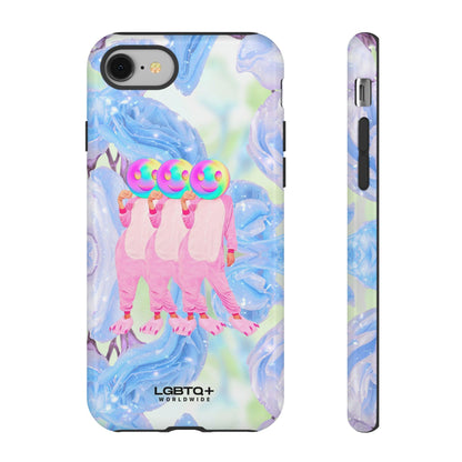 LGBTQWorldwide - ,,TEDDY BÄR" Doppelgehäuse Handyhülle Accessories, Glossy, iPhone Cases, Matte, Phone accessory, Phone Cases, Samsung Cases, Thermo, Valentine's Day Picks lgbtq Bekleidung Accessoires unisex Zubehör