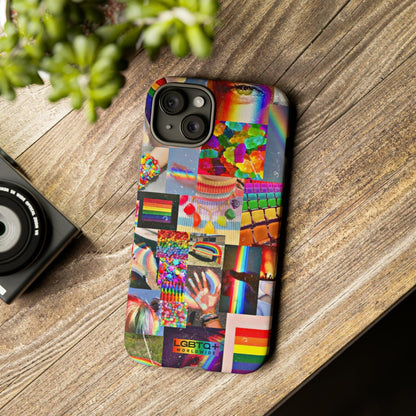 LGBTQWorldwide - ,,FARBEN" Doppelgehäuse Handyhülle Accessories, Glossy, iPhone Cases, Matte, Phone accessory, Phone Cases, Samsung Cases, Thermo, Valentine's Day Picks lgbtq Bekleidung Accessoires unisex Zubehör