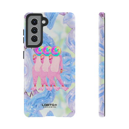 LGBTQWorldwide - ,,TEDDY BÄR" Doppelgehäuse Handyhülle Accessories, Glossy, iPhone Cases, Matte, Phone accessory, Phone Cases, Samsung Cases, Thermo, Valentine's Day Picks lgbtq Bekleidung Accessoires unisex Zubehör