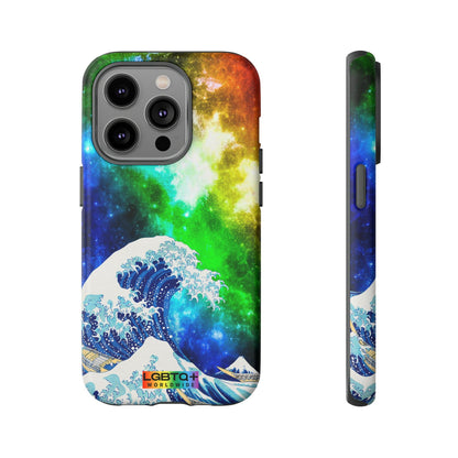 LGBTQWorldwide - ,,WELLE" Doppelgehäuse Handyhülle Accessories, Glossy, iPhone Cases, Matte, Phone accessory, Phone Cases, Samsung Cases, Thermo, Valentine's Day Picks lgbtq Bekleidung Accessoires unisex Zubehör