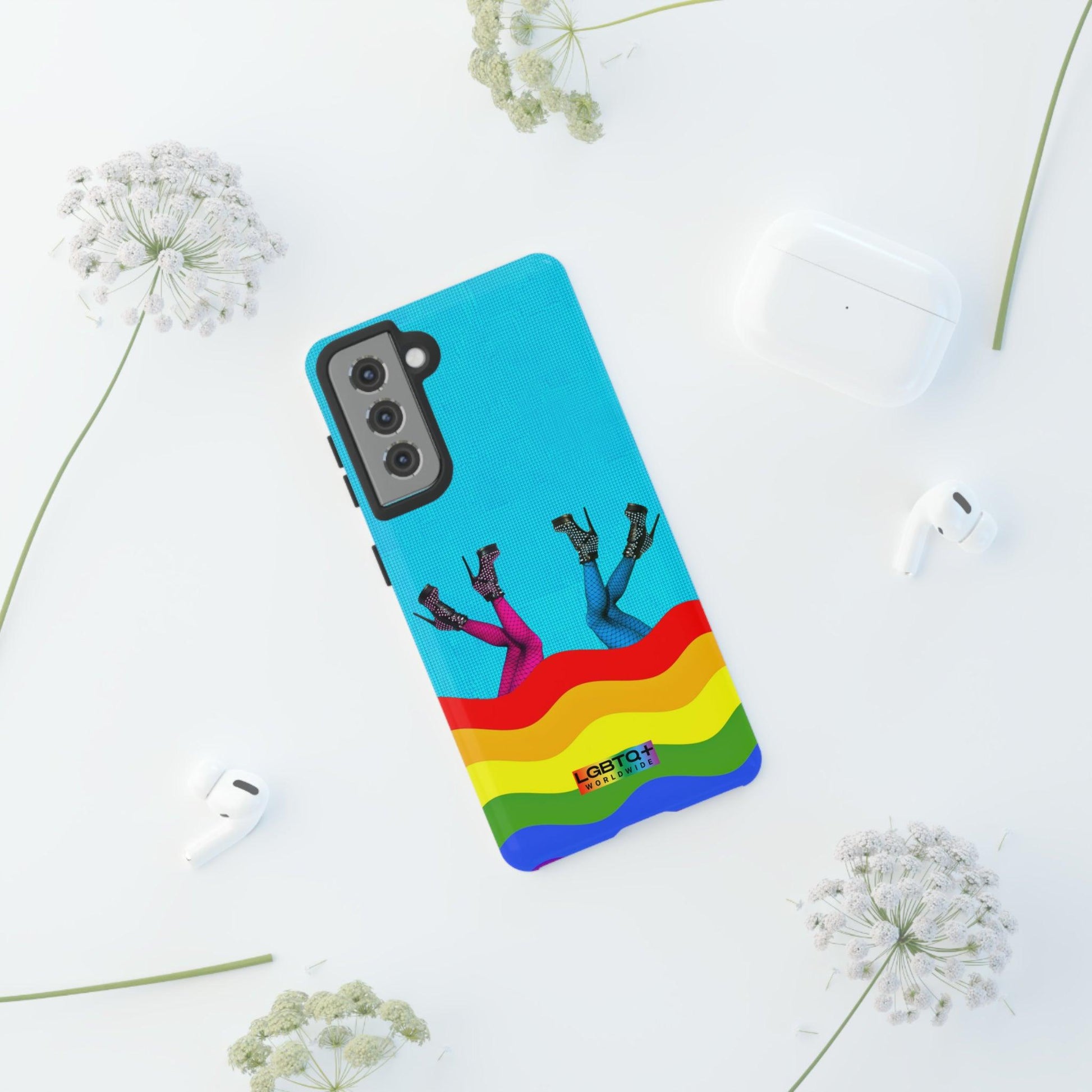 LGBTQWorldwide - ,,FÜßE" Doppelgehäuse Handyhülle Accessories, Glossy, iPhone Cases, Matte, Phone accessory, Phone Cases, Samsung Cases, Thermo, Valentine's Day Picks lgbtq Bekleidung Accessoires unisex Zubehör