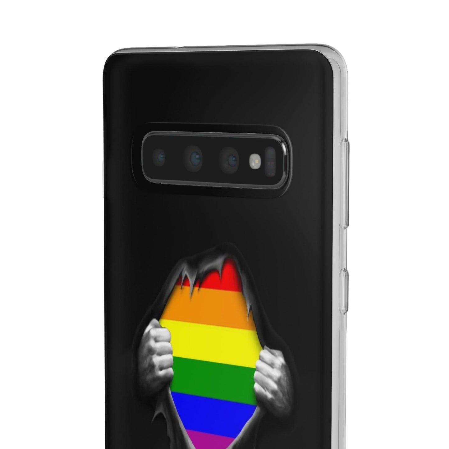 LGBTQWorldwide - ,,SCHWARZES LOCH" Flexible Handyhülle Accessories, Case, iPhone, iPhone Cases, Phone accessory, Phone Cases, Samsung Cases, silikon, Valentine's Day promotion lgbtq Bekleidung Accessoires unisex Zubehör