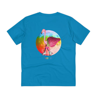 LGBTQWorldwide - ,,FLAMINGO" Clothing, Cotton, Crew neck, DTG, Eco-friendly, Men's Clothing, Organic, Recycled, Regular fit, Sustainable, T-shirts, Unisex, Valentine's Day Picks, Vegan, Women's Clothing lgbtq Bekleidung Accessoires unisex Zubehör