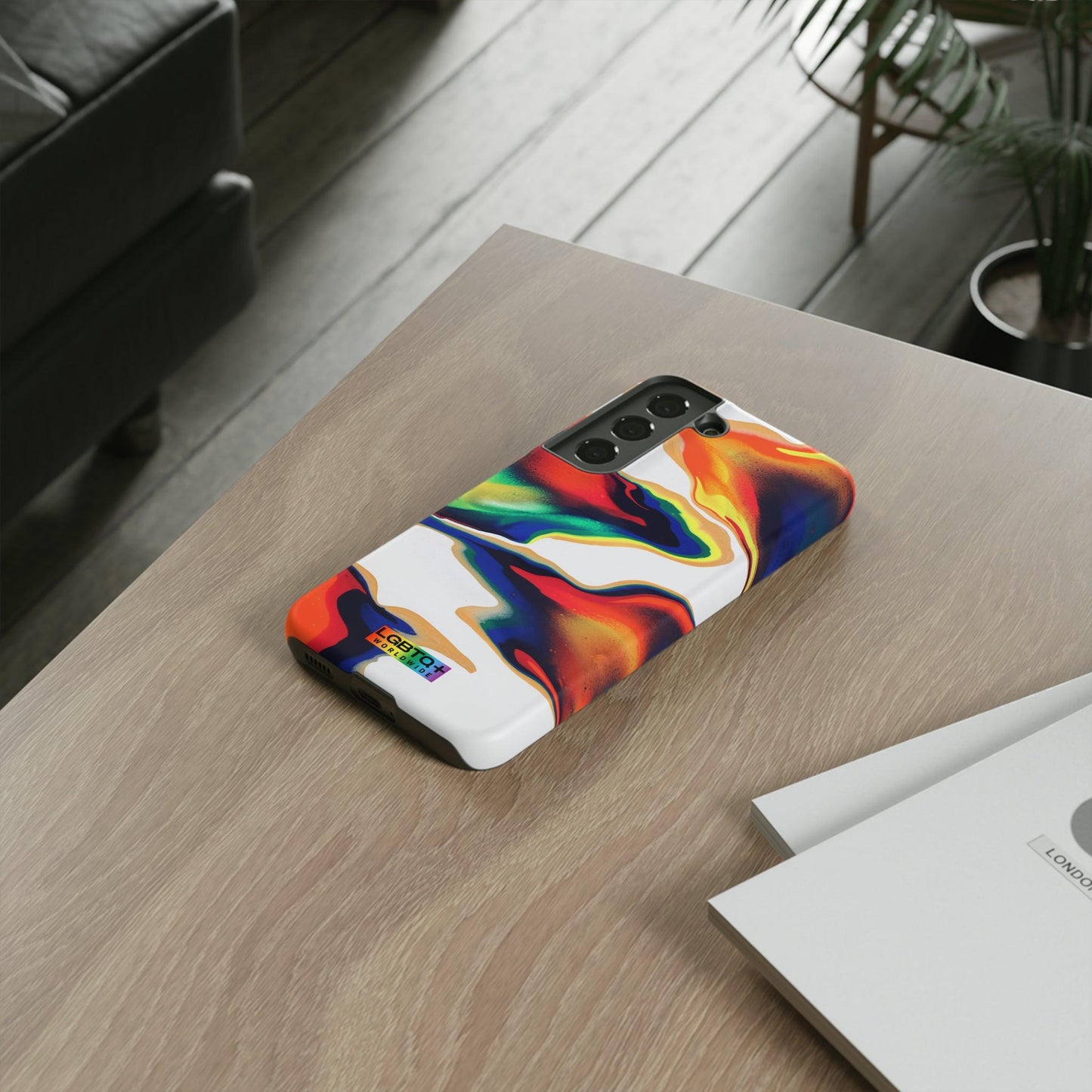 LGBTQWorldwide - ,,EINZIGARTIG" Doppelgehäuse Handyhülle Accessories, Glossy, iPhone Cases, Matte, Phone accessory, Phone Cases, Samsung Cases, Thermo, Valentine's Day Picks lgbtq Bekleidung Accessoires unisex Zubehör