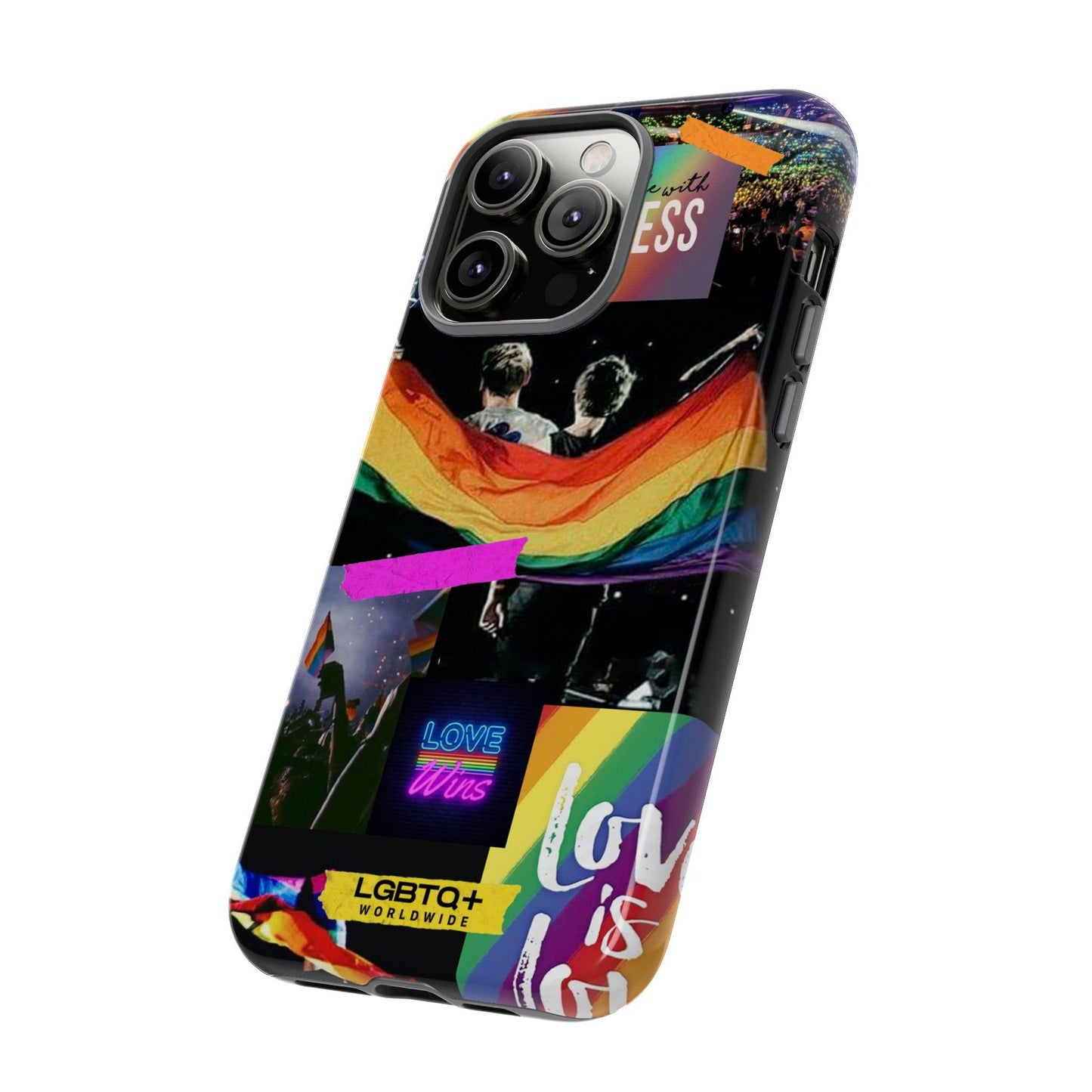 LGBTQWorldwide - ,,COMMUNITY" Doppelgehäuse Handyhülle Accessories, Glossy, iPhone Cases, Matte, Phone accessory, Phone Cases, Samsung Cases, Thermo, Valentine's Day Picks lgbtq Bekleidung Accessoires unisex Zubehör