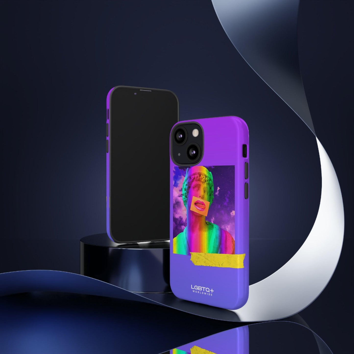 LGBTQWorldwide - ,,STATUR" Doppelgehäuse Handyhülle Accessories, Glossy, iPhone Cases, Matte, Phone accessory, Phone Cases, Samsung Cases, Thermo, Valentine's Day Picks lgbtq Bekleidung Accessoires unisex Zubehör