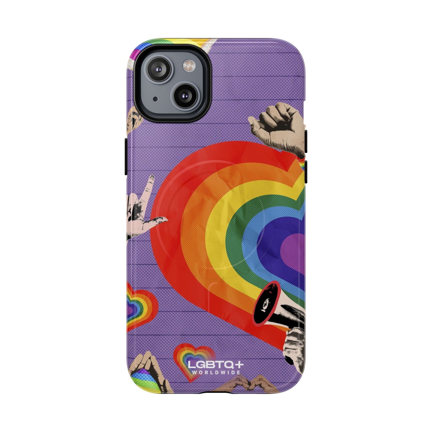 Don’t Look Away – Revolution Series – Magnetic Phone Case