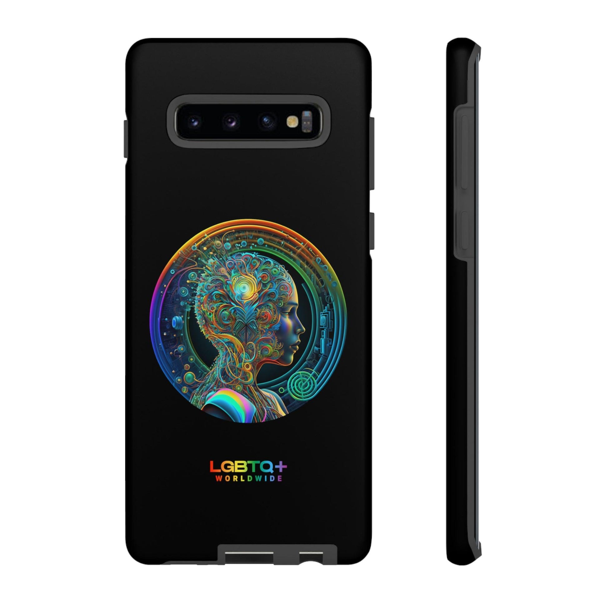 LGBTQWorldwide - ,,INTELLIGENT" Doppelgehäuse Handyhülle Accessories, Glossy, iPhone Cases, Matte, Phone accessory, Phone Cases, Samsung Cases, tough, Valentine's Day Picks lgbtq Bekleidung Accessoires unisex Zubehör