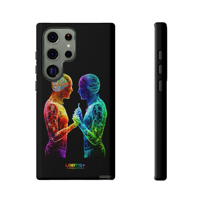 LGBTQWorldwide - ,,ZUSAMMEN" Doppelgehäuse Handyhülle Accessories, Glossy, iPhone Cases, Matte, Phone accessory, Phone Cases, Samsung Cases, tough, Valentine's Day Picks lgbtq Bekleidung Accessoires unisex Zubehör