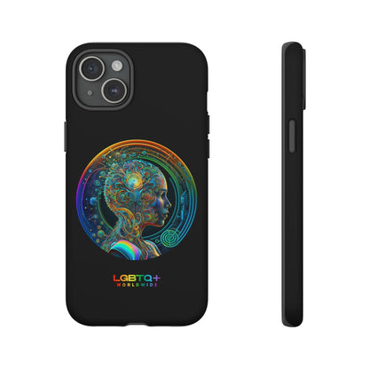 LGBTQWorldwide - ,,INTELLIGENT" Doppelgehäuse Handyhülle Accessories, Glossy, iPhone Cases, Matte, Phone accessory, Phone Cases, Samsung Cases, tough, Valentine's Day Picks lgbtq Bekleidung Accessoires unisex Zubehör