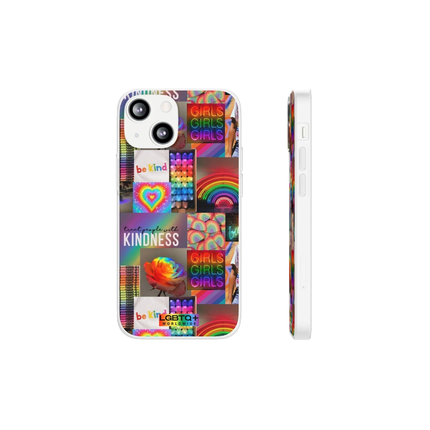 LGBTQWorldwide - ,,FREUNDLICHKEIT" Flexible Handyhülle Accessories, Case, iPhone, iPhone Cases, Phone accessory, Phone Cases, Samsung Cases, silikon, Valentine's Day promotion lgbtq Bekleidung Accessoires unisex Zubehör