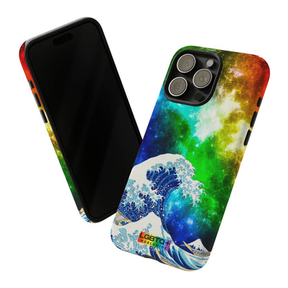 LGBTQWorldwide - ,,WELLE" Doppelgehäuse Handyhülle Accessories, Glossy, iPhone Cases, Matte, Phone accessory, Phone Cases, Samsung Cases, Thermo, Valentine's Day Picks lgbtq Bekleidung Accessoires unisex Zubehör