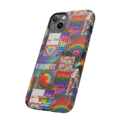 LGBTQWorldwide - ,,FREUNDLICH" Doppelgehäuse Handyhülle Accessories, Glossy, iPhone Cases, Matte, Phone accessory, Phone Cases, Samsung Cases, Thermo, Valentine's Day Picks lgbtq Bekleidung Accessoires unisex Zubehör