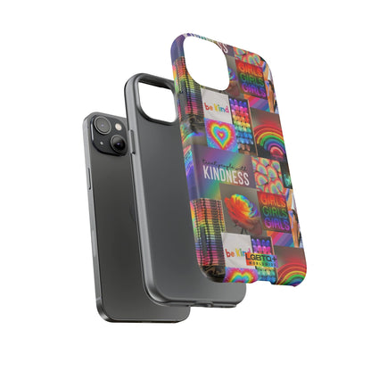 LGBTQWorldwide - ,,FREUNDLICH" Doppelgehäuse Handyhülle Accessories, Glossy, iPhone Cases, Matte, Phone accessory, Phone Cases, Samsung Cases, Thermo, Valentine's Day Picks lgbtq Bekleidung Accessoires unisex Zubehör