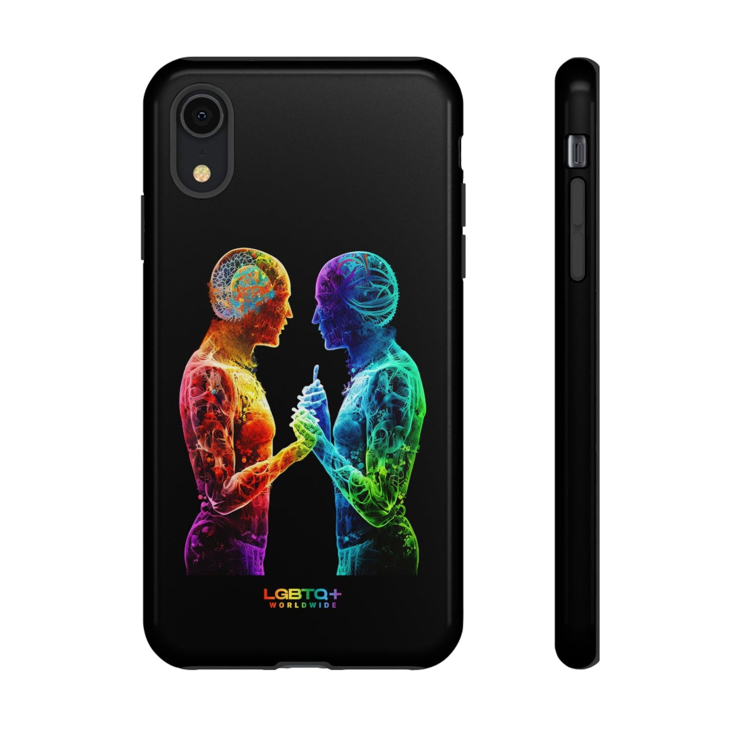 LGBTQWorldwide - ,,ZUSAMMEN" Doppelgehäuse Handyhülle Accessories, Glossy, iPhone Cases, Matte, Phone accessory, Phone Cases, Samsung Cases, tough, Valentine's Day Picks lgbtq Bekleidung Accessoires unisex Zubehör