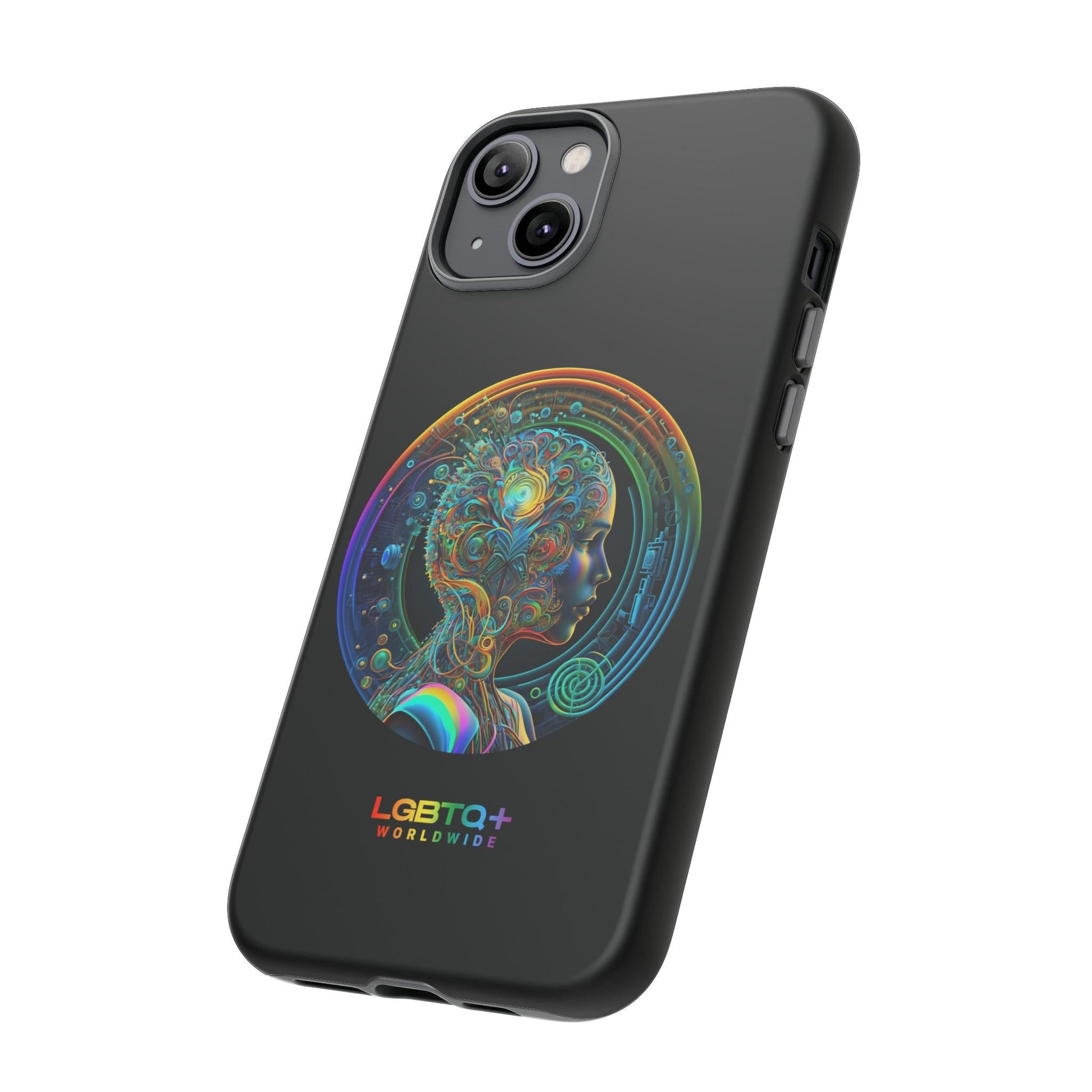 LGBTQWorldwide - ,,INTELLIGENT" Doppelgehäuse Handyhülle Accessories, Glossy, iPhone Cases, Matte, Phone accessory, Phone Cases, Samsung Cases, tough, Valentine's Day Picks lgbtq Bekleidung Accessoires unisex Zubehör