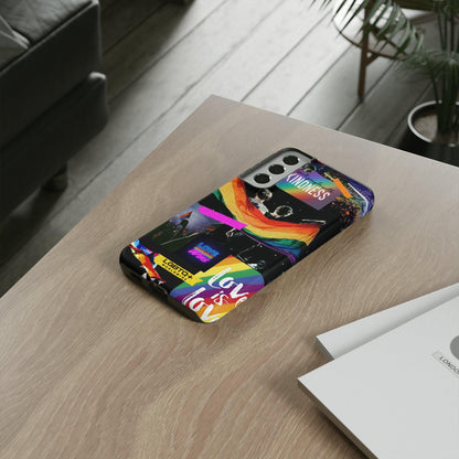 LGBTQWorldwide - ,,COMMUNITY" Doppelgehäuse Handyhülle Accessories, Glossy, iPhone Cases, Matte, Phone accessory, Phone Cases, Samsung Cases, Thermo, Valentine's Day Picks lgbtq Bekleidung Accessoires unisex Zubehör