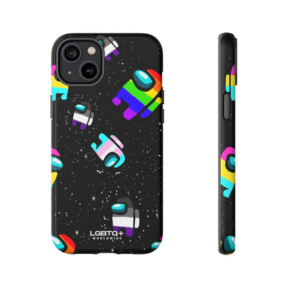 LGBTQWorldwide - ,,IMPOSTER" Doppelgehäuse Handyhülle Accessories, Glossy, iPhone Cases, Matte, Phone accessory, Phone Cases, Samsung Cases, Thermo, Valentine's Day Picks lgbtq Bekleidung Accessoires unisex Zubehör