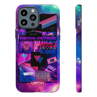 LGBTQWorldwide - ,,BISEXUAL" Doppelgehäuse Handyhülle Accessories, Glossy, iPhone Cases, Matte, Phone accessory, Phone Cases, Samsung Cases, Thermo, Valentine's Day Picks lgbtq Bekleidung Accessoires unisex Zubehör