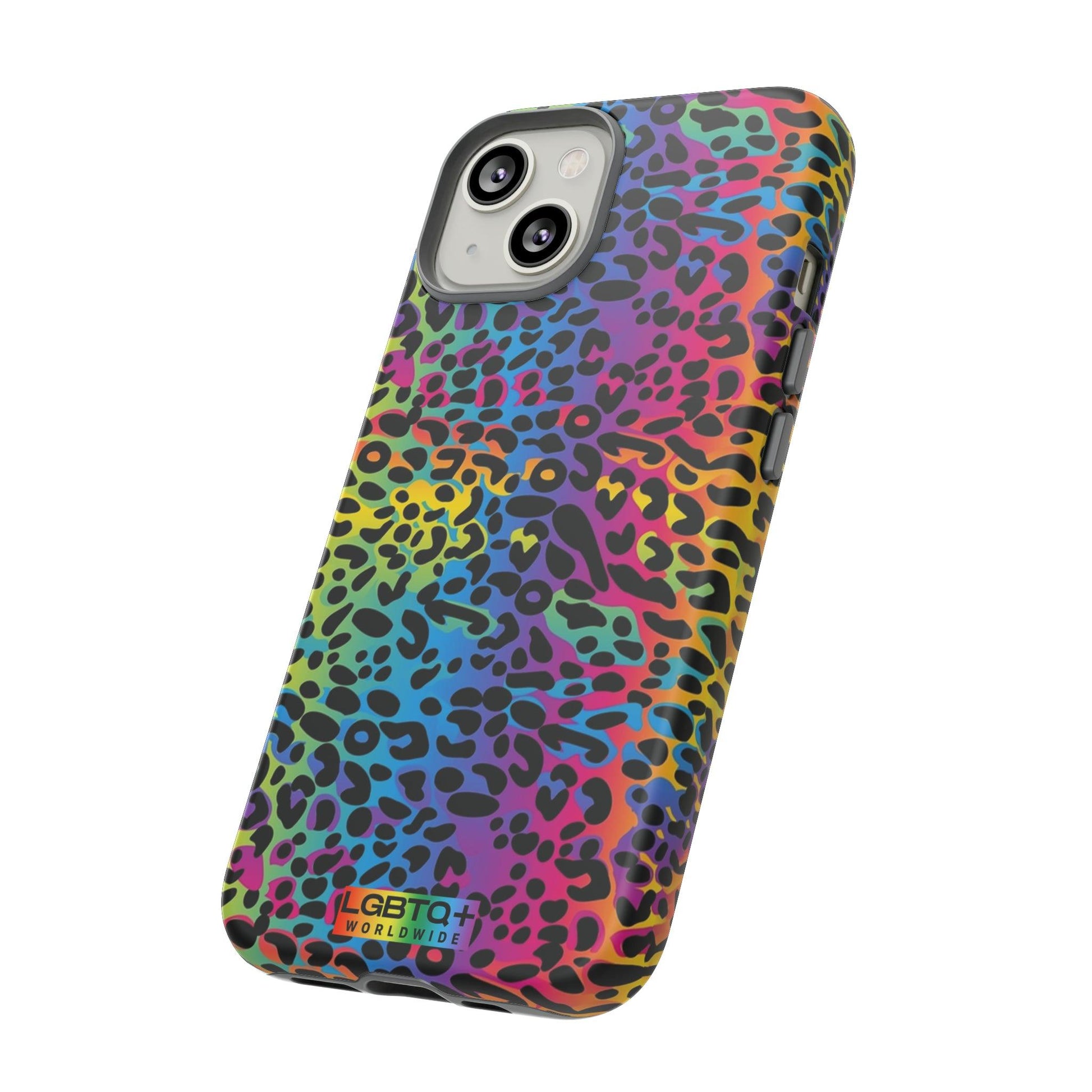 LGBTQWorldwide - ,,LEOPARD" Doppelgehäuse Handyhülle Accessories, Glossy, iPhone Cases, Matte, Phone accessory, Phone Cases, Samsung Cases, Thermo, Valentine's Day Picks lgbtq Bekleidung Accessoires unisex Zubehör