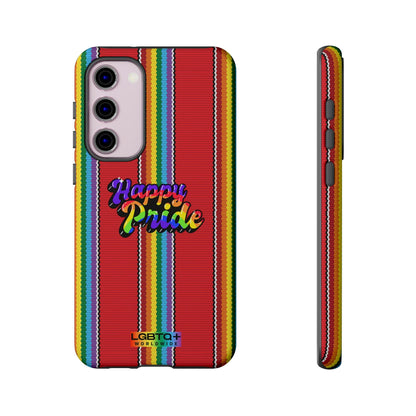 LGBTQWorldwide - ,,HAPPY PRIDE" Doppelgehäuse Handyhülle Accessories, Glossy, iPhone Cases, Matte, Phone accessory, Phone Cases, Samsung Cases, Thermo, Valentine's Day Picks lgbtq Bekleidung Accessoires unisex Zubehör