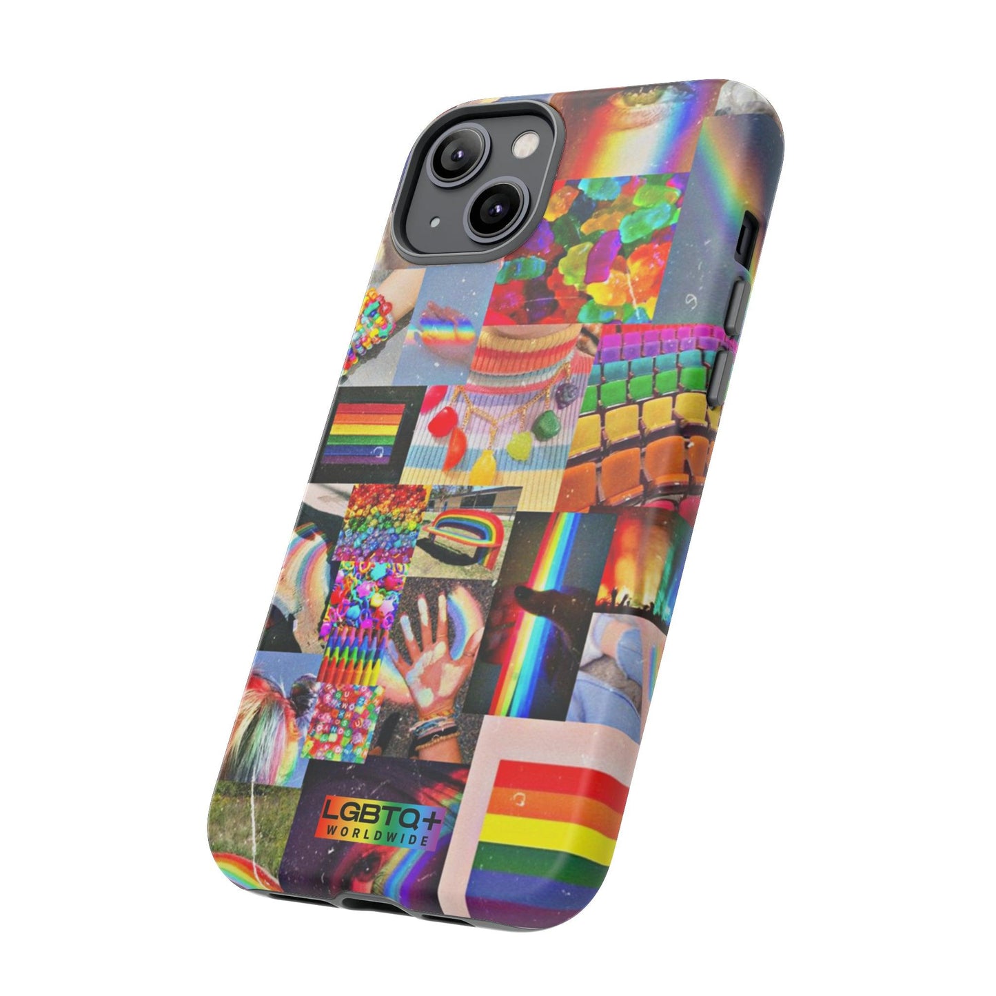 LGBTQWorldwide - ,,FARBEN" Doppelgehäuse Handyhülle Accessories, Glossy, iPhone Cases, Matte, Phone accessory, Phone Cases, Samsung Cases, Thermo, Valentine's Day Picks lgbtq Bekleidung Accessoires unisex Zubehör