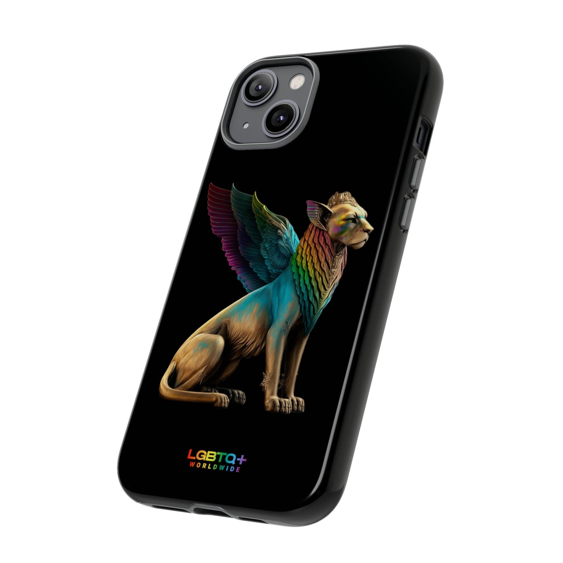 LGBTQWorldwide - ,,SPHINX" Doppelgehäuse Handyhülle Accessories, Glossy, iPhone Cases, Matte, Phone accessory, Phone Cases, Samsung Cases, tough, Valentine's Day Picks lgbtq Bekleidung Accessoires unisex Zubehör