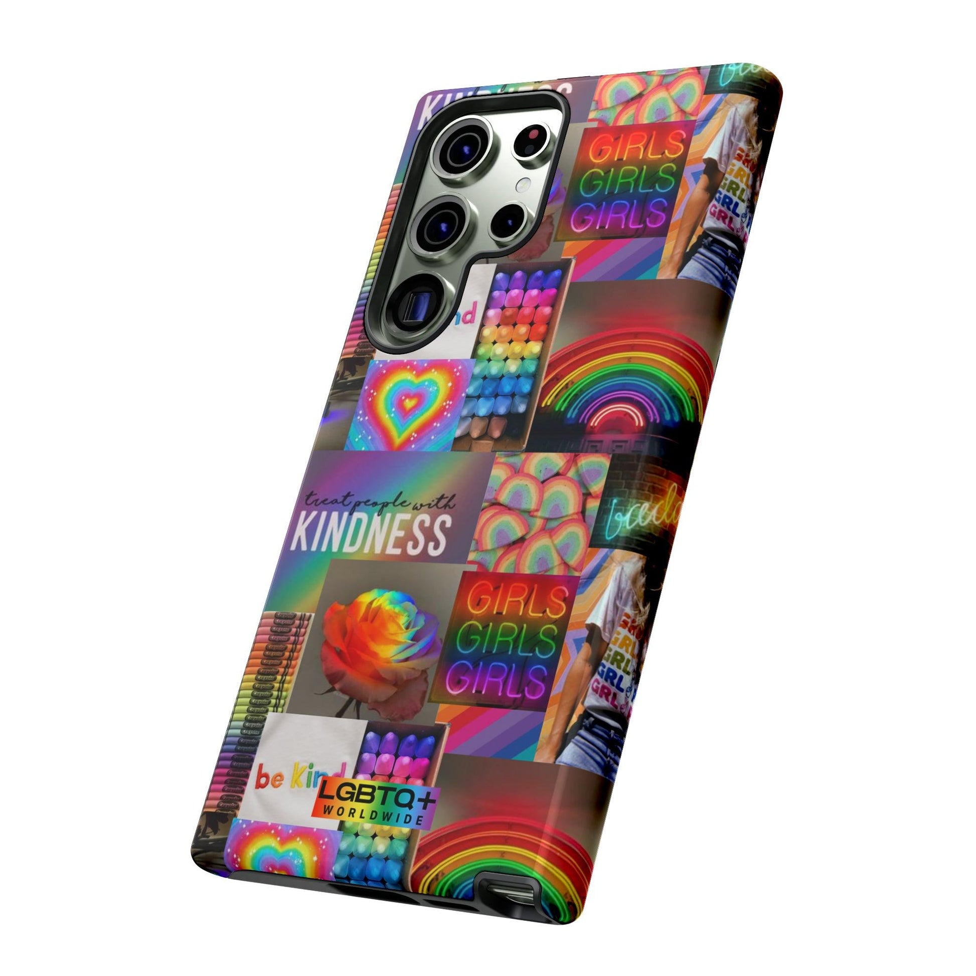 LGBTQWorldwide - ,,FREUNDLICH" Doppelgehäuse Handyhülle Accessories, Glossy, iPhone Cases, Matte, Phone accessory, Phone Cases, Samsung Cases, Thermo, Valentine's Day Picks lgbtq Bekleidung Accessoires unisex Zubehör