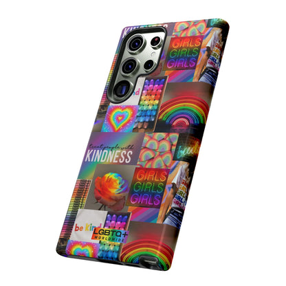 LGBTQWorldwide - ,,FREUNDLICH" Doppelgehäuse Handyhülle Accessories, Glossy, iPhone Cases, Matte, Phone accessory, Phone Cases, Samsung Cases, Thermo, Valentine's Day Picks lgbtq Bekleidung Accessoires unisex Zubehör