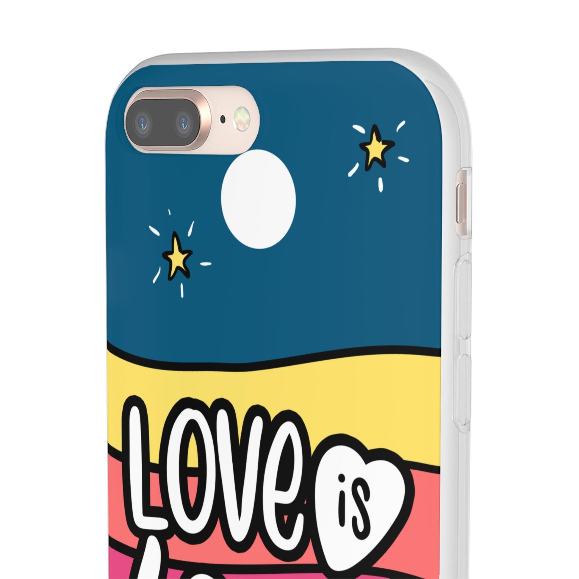 LGBTQWorldwide - ,,LIEBES WOLKE" Flexible Handyhülle Accessories, Case, iPhone, iPhone Cases, Phone accessory, Phone Cases, Samsung Cases, silikon, Valentine's Day promotion lgbtq Bekleidung Accessoires unisex Zubehör