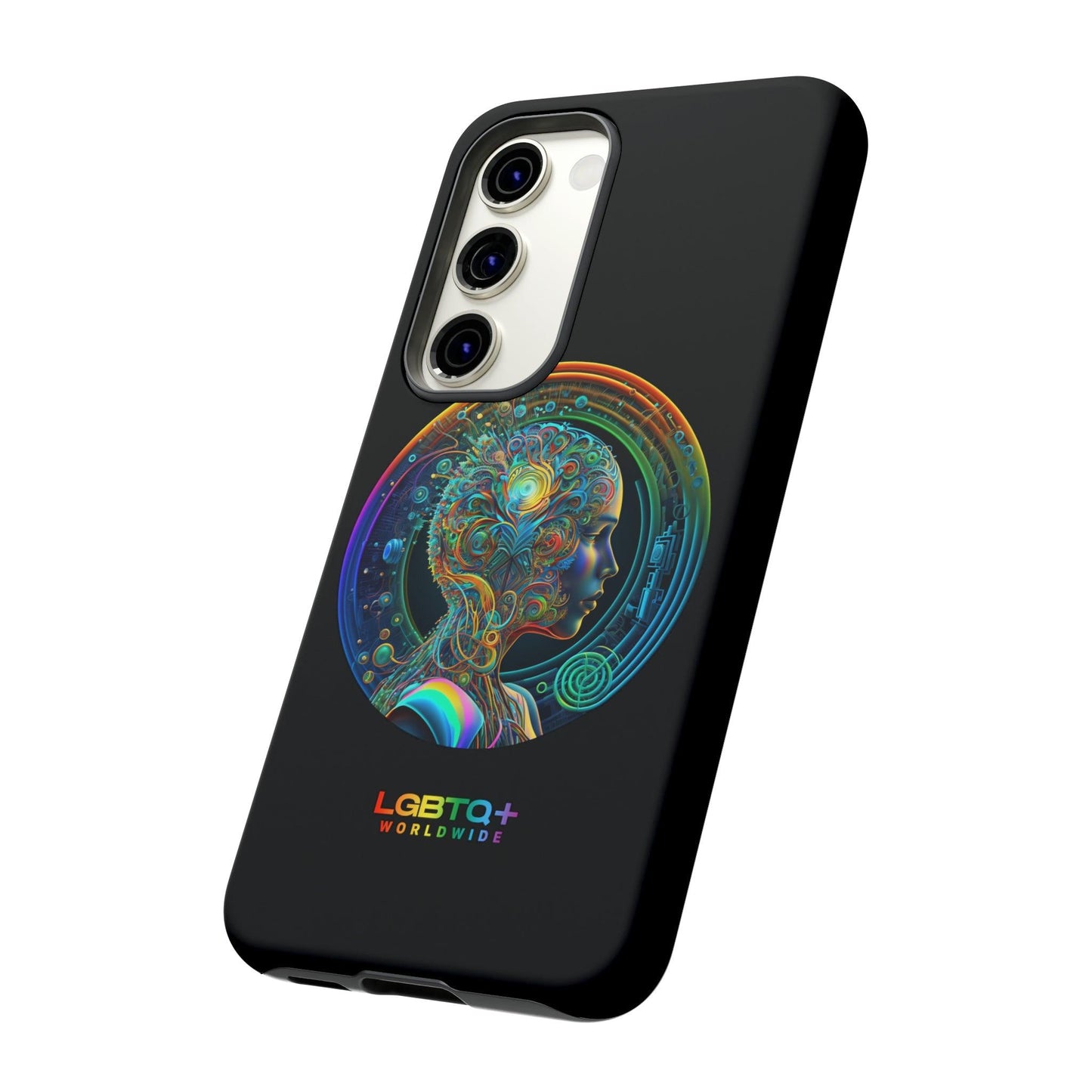 LGBTQWorldwide - ,,INTELLIGENT" Doppelgehäuse Handyhülle Accessories, Glossy, iPhone Cases, Matte, Phone accessory, Phone Cases, Samsung Cases, tough, Valentine's Day Picks lgbtq Bekleidung Accessoires unisex Zubehör