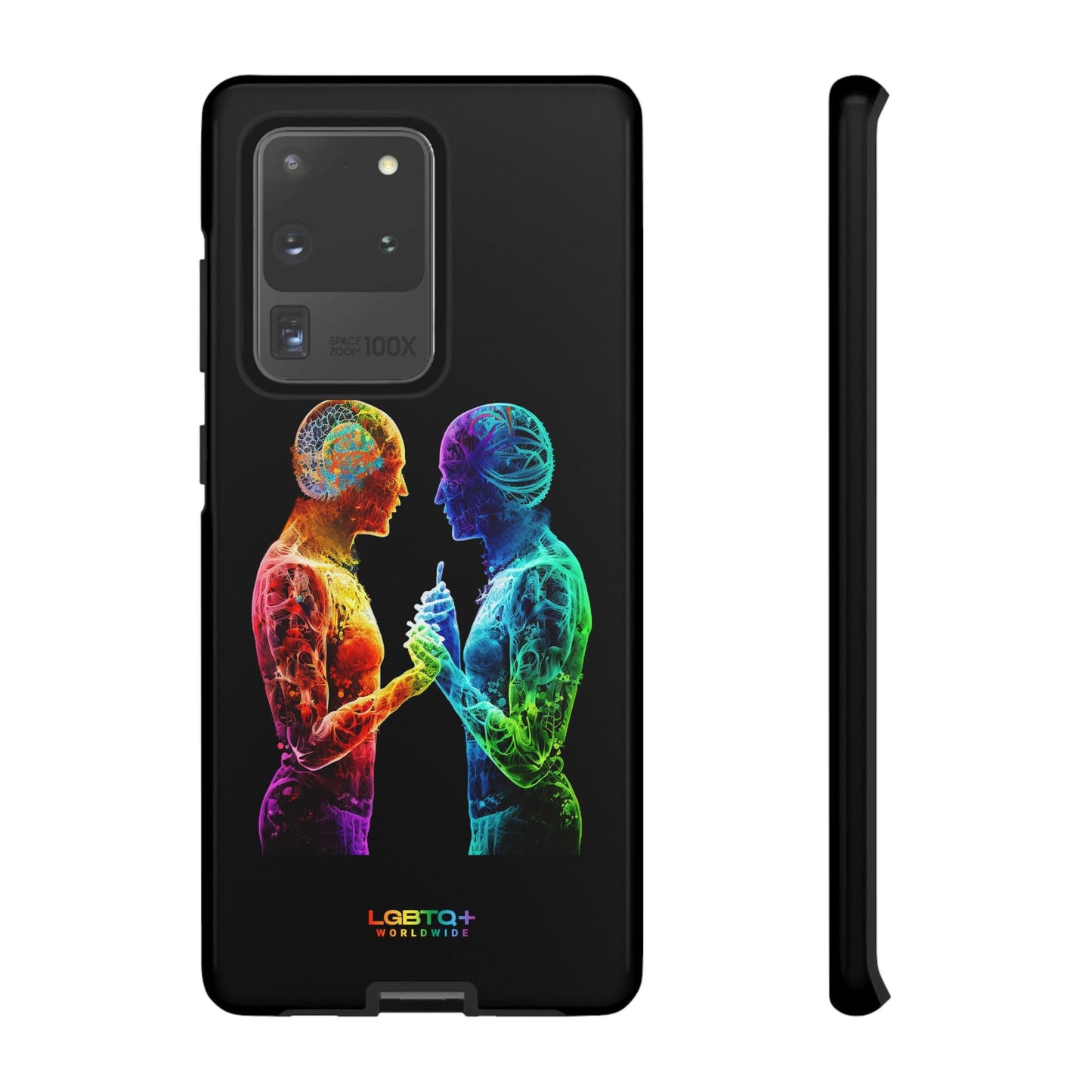 LGBTQWorldwide - ,,ZUSAMMEN" Doppelgehäuse Handyhülle Accessories, Glossy, iPhone Cases, Matte, Phone accessory, Phone Cases, Samsung Cases, tough, Valentine's Day Picks lgbtq Bekleidung Accessoires unisex Zubehör