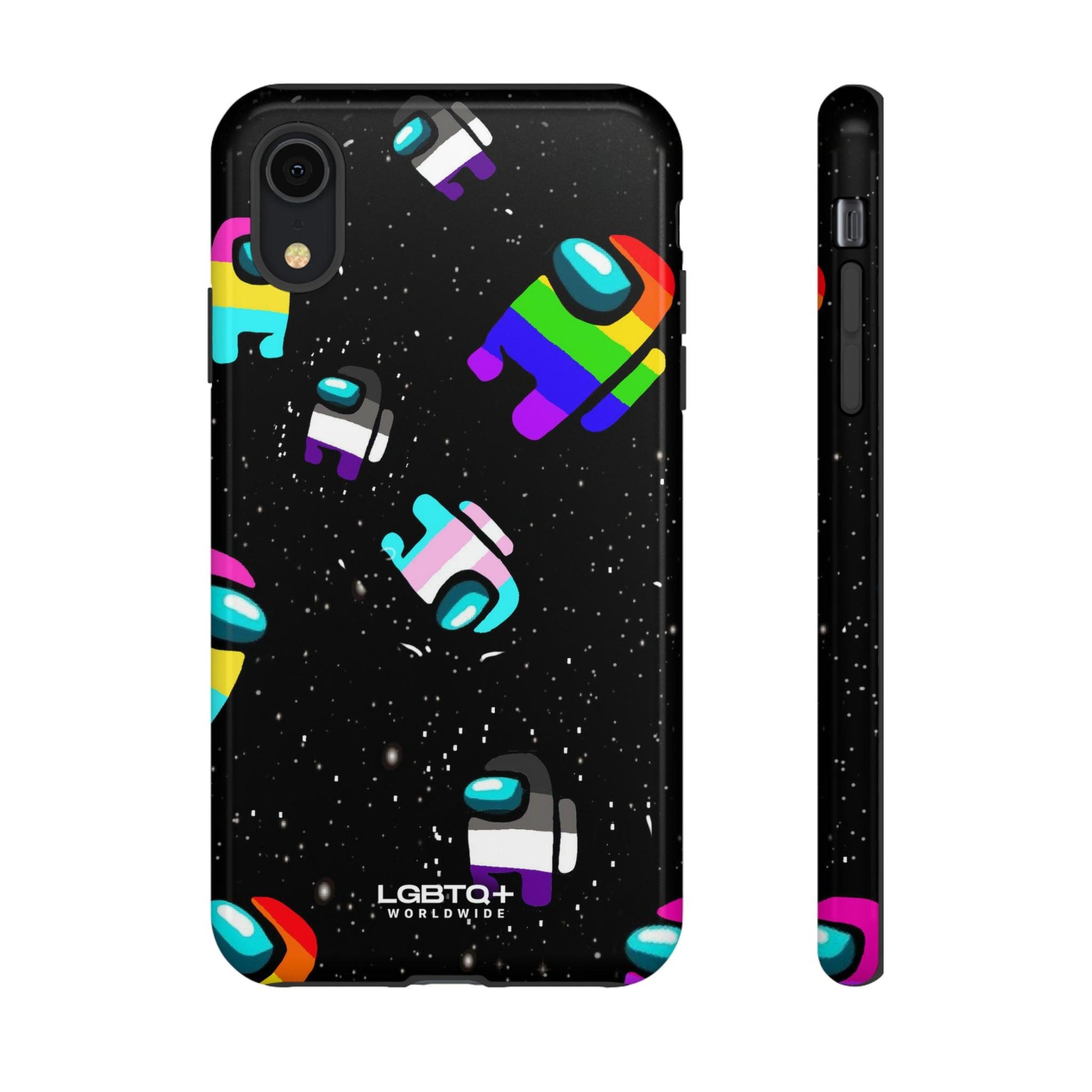 LGBTQWorldwide - ,,IMPOSTER" Doppelgehäuse Handyhülle Accessories, Glossy, iPhone Cases, Matte, Phone accessory, Phone Cases, Samsung Cases, Thermo, Valentine's Day Picks lgbtq Bekleidung Accessoires unisex Zubehör