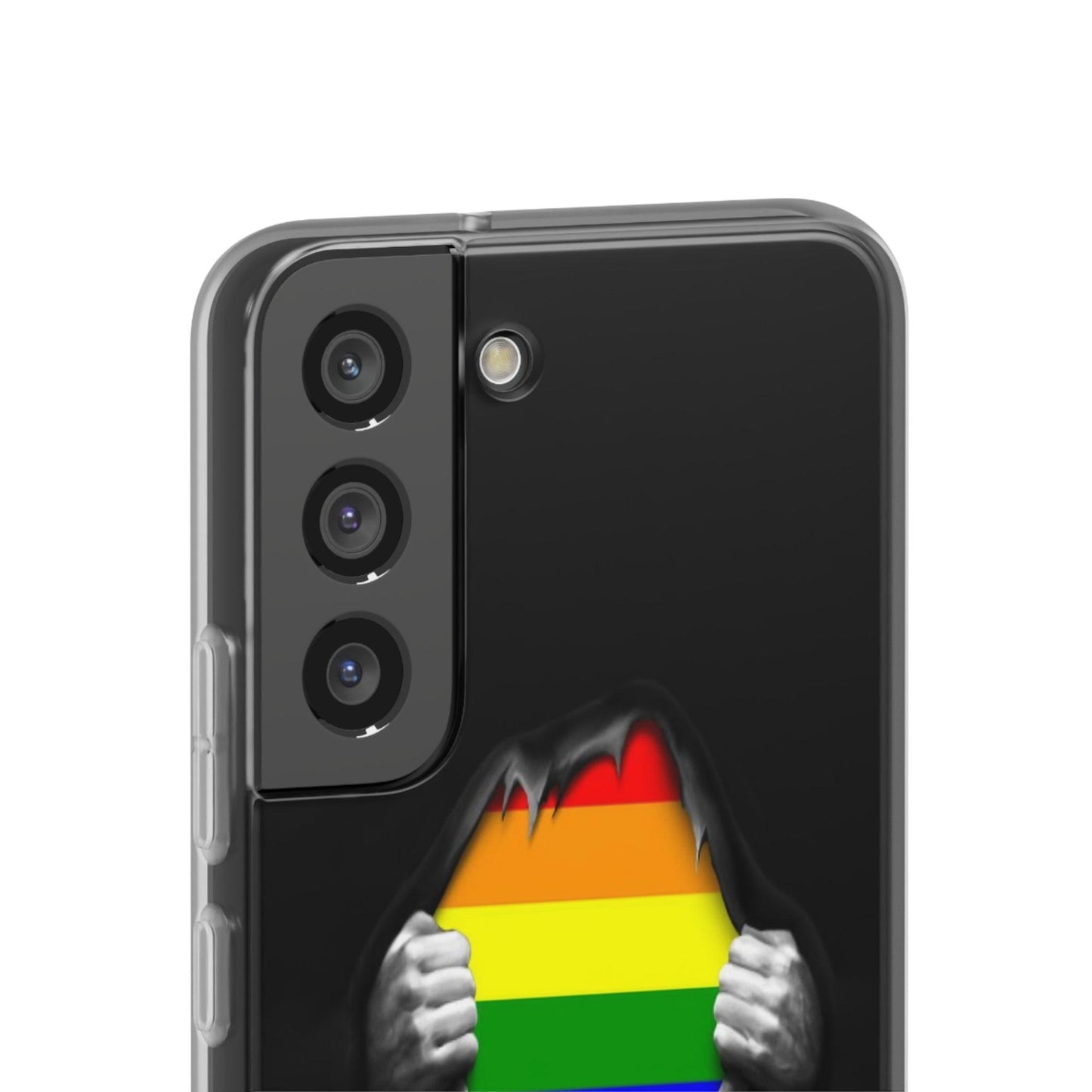 LGBTQWorldwide - ,,SCHWARZES LOCH" Flexible Handyhülle Accessories, Case, iPhone, iPhone Cases, Phone accessory, Phone Cases, Samsung Cases, silikon, Valentine's Day promotion lgbtq Bekleidung Accessoires unisex Zubehör